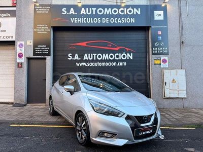 Usado Nissan Micra 90 CV (66 kW) 2018 Gris / plata Utilitario