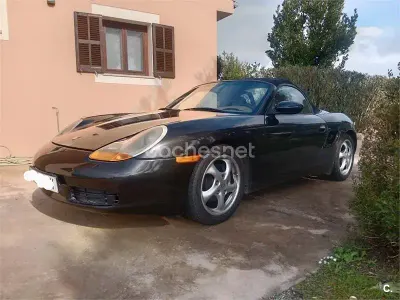 Käytetty Porsche Boxster S 220 HP (161 kW) 2001 Musta Avoauto