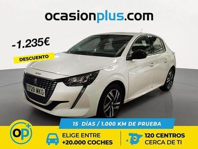 Usado Peugeot 208 Allure 100 CV (73 kW) 2023 Blanco Utilitario