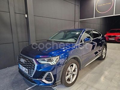 Azul Usado 2021 Audi Q3 Sportback S-Line SUV | 31.900 € (Buen precio)