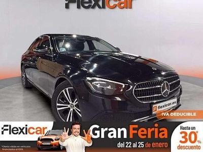 Usado Mercedes E220 194 CV (142 kW) 2021 Negro Familiar