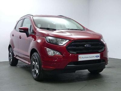 Rojo Usado 2021 Ford Ecosport ST-Line SUV | 15.920 € (Precio justo)