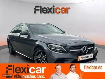 Usado Mercedes C200 184 CV (135 kW) 2020 Gris Familiar