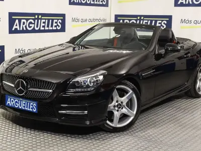 Usado Mercedes SLK350 306 CV (225 kW) 2013 Negro Descapotable