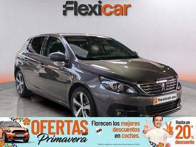 Usado Peugeot 308 Allure 130 CV (95 kW) 2019 Negro Berlina