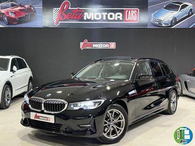 Usado BMW 320 190 CV (139 kW) 2021 Negro Familiar