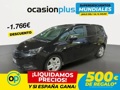 Usado Opel Zafira Expression 120 CV (88 kW) 2017 Negro Monovolumen