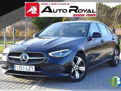 Usado Mercedes C200 163 CV (119 kW) 2022 Negro Berlina