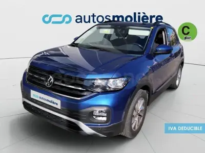 Usado VW T-Cross Advance 110 CV (80 kW) 2021 Azul SUV