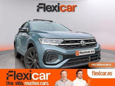 Usado VW T-Roc R-line 150 CV (110 kW) 2022 Verde SUV