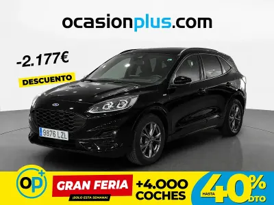 Usado Ford Kuga ST-Line 120 CV (88 kW) 2022 Negro SUV