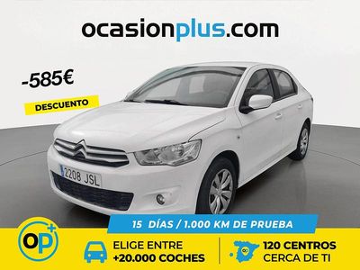 Usado Citroën C-Elysee I Seduction 100 CV (73 kW) 2016 Blanco Berlina