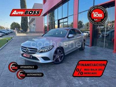 Usado Mercedes C300e 306 CV (225 kW) 2021 Negro Berlina