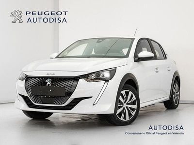 Usado Peugeot e-208 Active 100 kW (136 CV) 2024 Blanco Utilitario