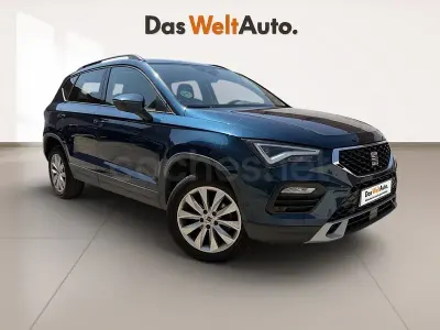 Usado Seat Ateca Style 110 CV (80 kW) 2023 Azul SUV