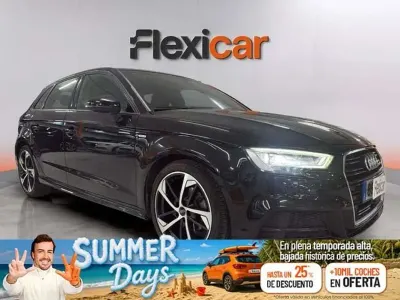 Usado Audi A3 Sportback 116 CV (85 kW) 2020 Negro Utilitario