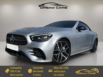 Usado Mercedes E220 194 CV (142 kW) 2023 Gris Descapotable