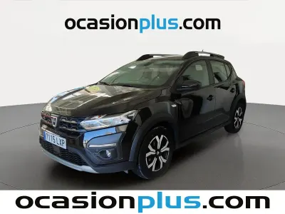 Usado Dacia Sandero Comfort 91 CV (66 kW) 2022 Negro Utilitario