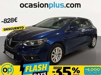 Usado Renault Mégane IV Intens 101 CV (74 kW) 2017 Azul Utilitario