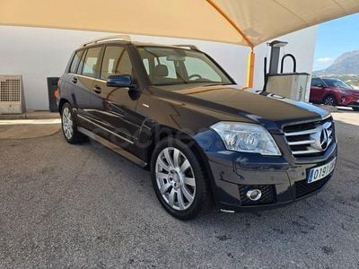 Usado Mercedes GLK220 170 CV (125 kW) 2009 Azul SUV