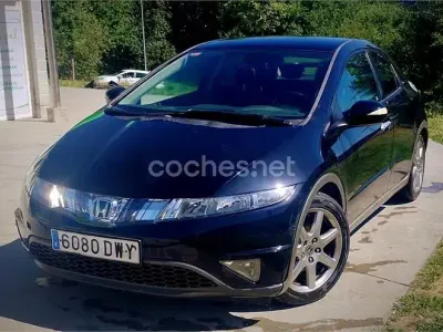 Usado Honda Civic Sport 140 CV (102 kW) 2006 Negro Berlina