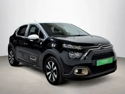 Usado Citroën C3 PureTech 83 CV (61 kW) 2022 Negro Utilitario