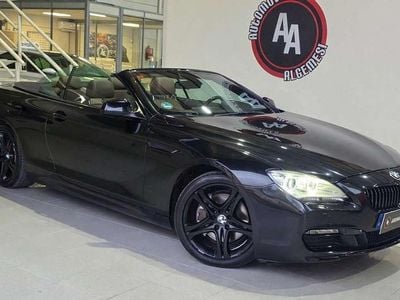 Usado BMW 640 Cabriolet 313 CV (230 kW) 2013 Negro Descapotable