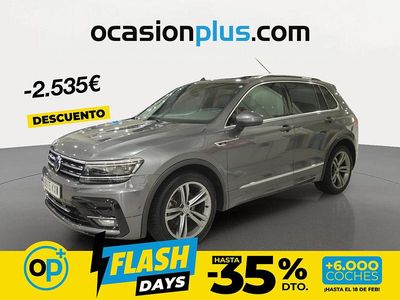 Usado VW Tiguan Sportline 150 CV (110 kW) 2019 Gris SUV