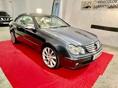 Usado Mercedes CLK200 218 CV (160 kW) 2005 Gris Coupe