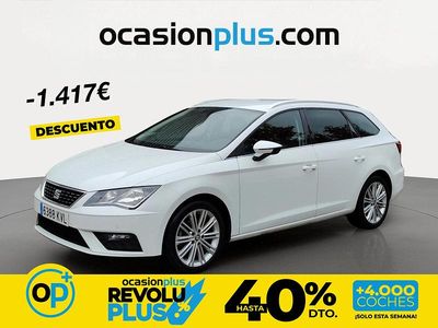 Usado Seat Leon XCELLENCE 150 CV (110 kW) 2019 Blanco Familiar