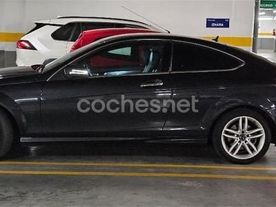 Usado Mercedes C220 170 CV (125 kW) 2013 Negro Coupe