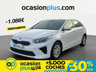 Usado Kia Ceed 120 CV (88 kW) 2020 Blanco Utilitario
