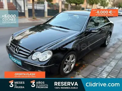 Usado Mercedes CLK320 Avantgarde 224 CV (164 kW) 2008 Negro Descapotable