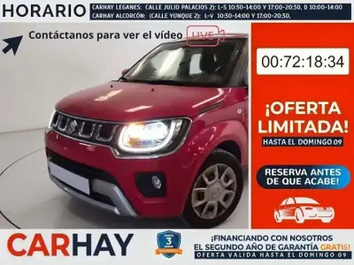 Usado Suzuki Ignis 83 CV (61 kW) 2022 Rojo SUV