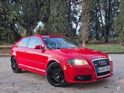 Rojo Usado 2009 Audi A3 Berlina | 8990 € (Un poco caro)
