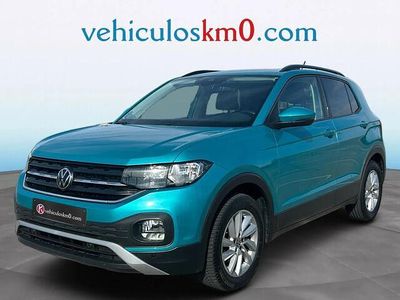 Usado VW T-Cross Advance 110 CV (80 kW) 2023 Azul SUV