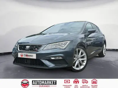 Usado Seat Leon FR 150 CV (110 kW) 2019 Gris / plata Berlina