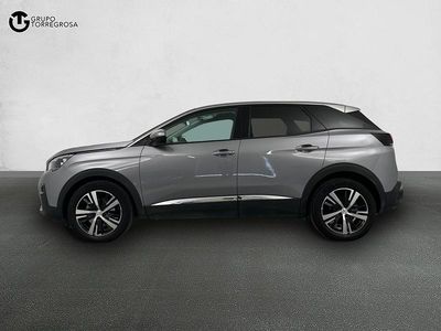 Usado Peugeot 3008 Allure 130 CV (95 kW) 2019 Gris SUV