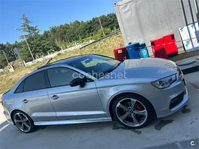 Usado Audi A3 S-Line 150 CV (110 kW) 2016 Gris / plata Berlina