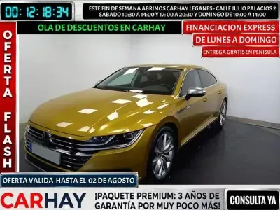 Usado VW Arteon Elegance 150 CV (110 kW) 2020 Amarillo Coupe