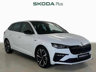 Usado Skoda Scala Monte Carlo 150 CV (110 kW) 2025 Blanco Utilitario
