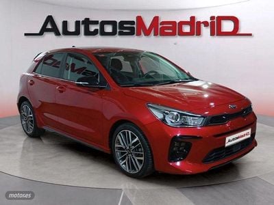 Rojo Usado 2021 Kia Rio GT-Line Berlina | 16.990 € (Un poco caro)