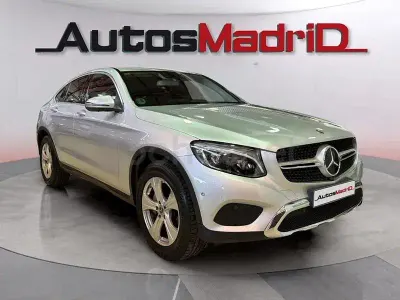 Usado Mercedes GLC250 211 CV (155 kW) 2017 Gris / plata Coupe