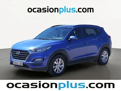 Usado Hyundai Tucson 116 CV (85 kW) 2019 Azul SUV