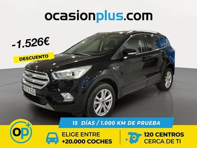 Usado Ford Kuga Trend+ 120 CV (88 kW) 2019 Negro SUV