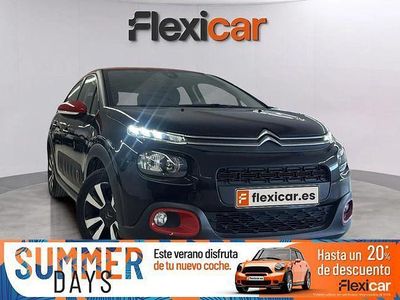 Usado Citroën C3 Feel 82 CV (60 kW) 2018 Negro Utilitario