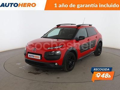 Usado Citroën C4 Cactus Feel 82 CV (60 kW) 2017 Rojo Utilitario