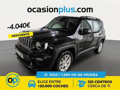 Usado Jeep Renegade Altitude 130 CV (95 kW) 2024 Negro SUV