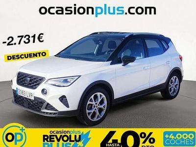 Usado Seat Arona FR 150 CV (110 kW) 2021 Blanco SUV