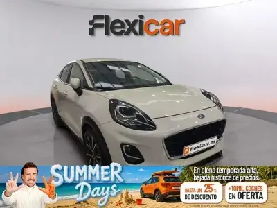 Usado Ford Puma Titanium 120 CV (88 kW) 2021 Beige SUV